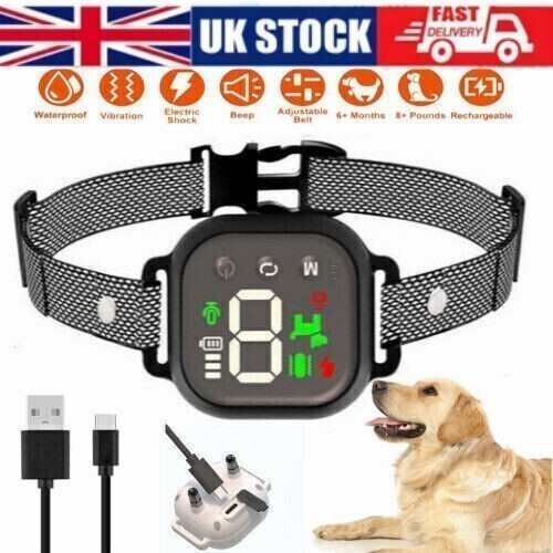 Electric shock dog collar - collar, stop