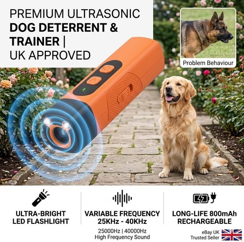 Rechargeable ultrasonic dog - rechargeable,