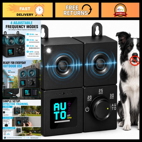 Ultrasonic anti barking device - ultrasonic,